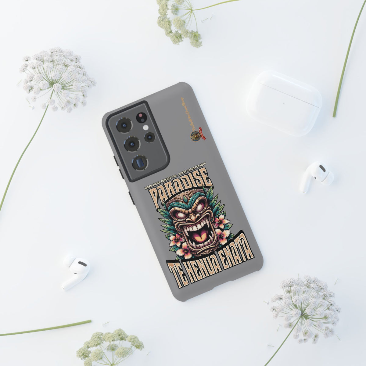 Te Henua Enata – Coque Antichoc Tiki Ancestral & Puissant