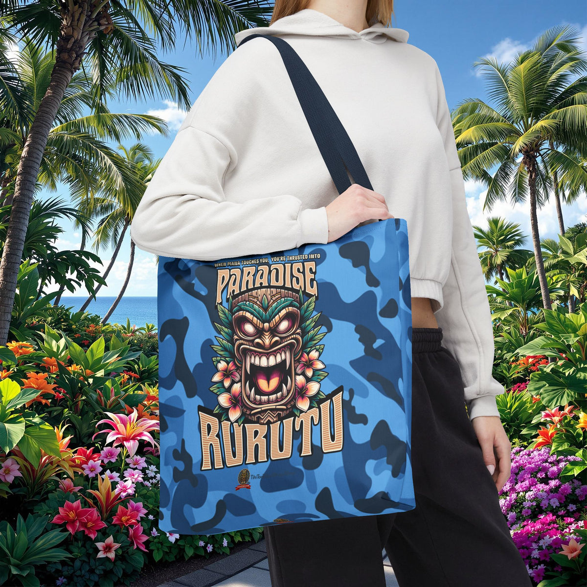 Tote Bag - 'Paradise Rurutu'