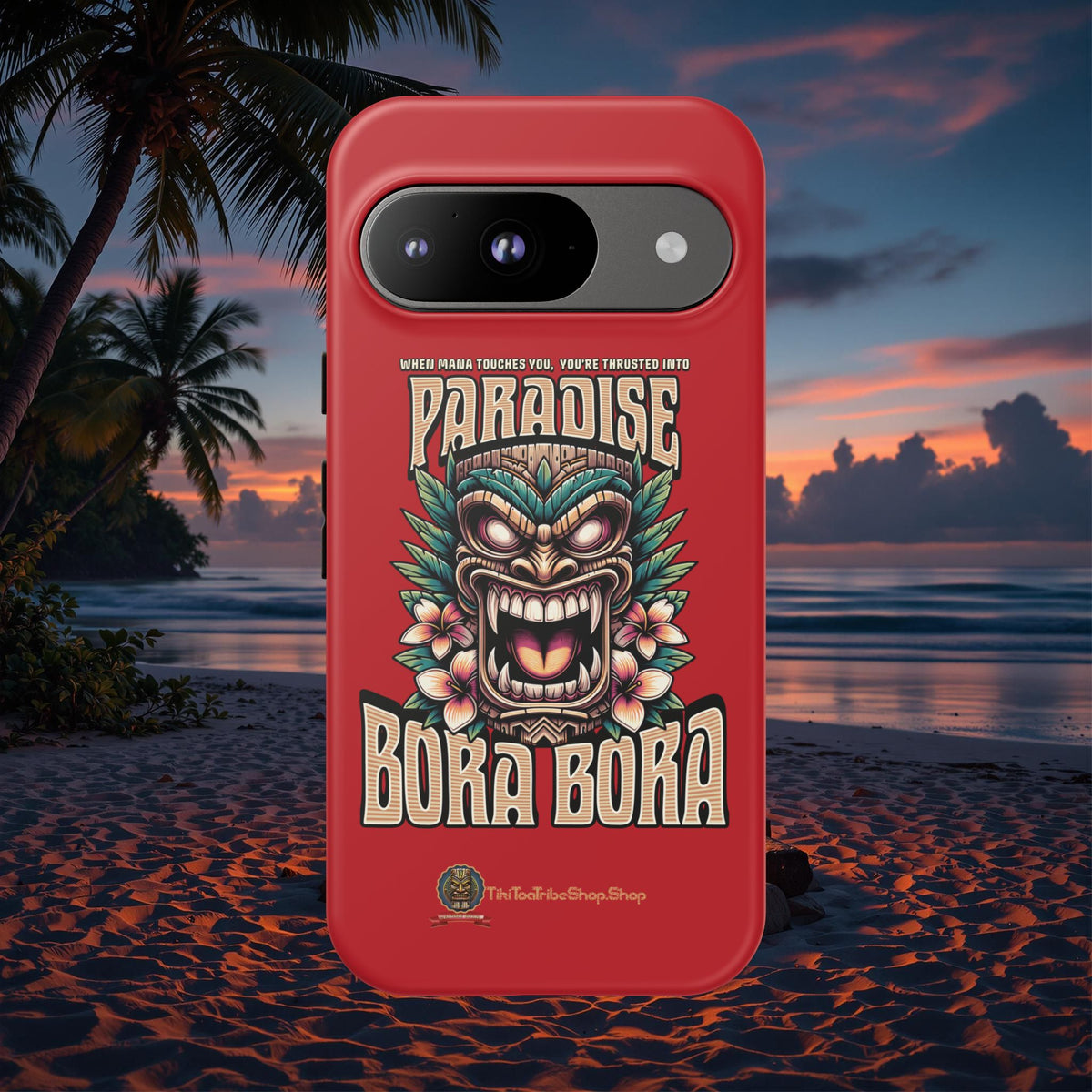 Bora Bora – Coque Antichoc Premium Tiki Élégance