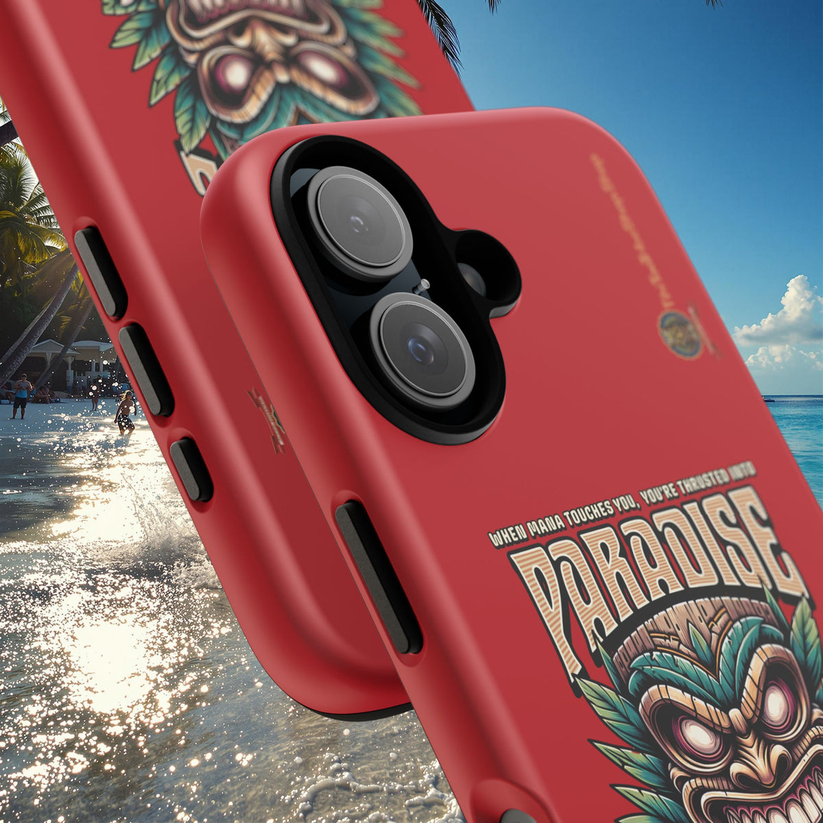 Tahiti – Coque Antichoc Premium Tiki Royal