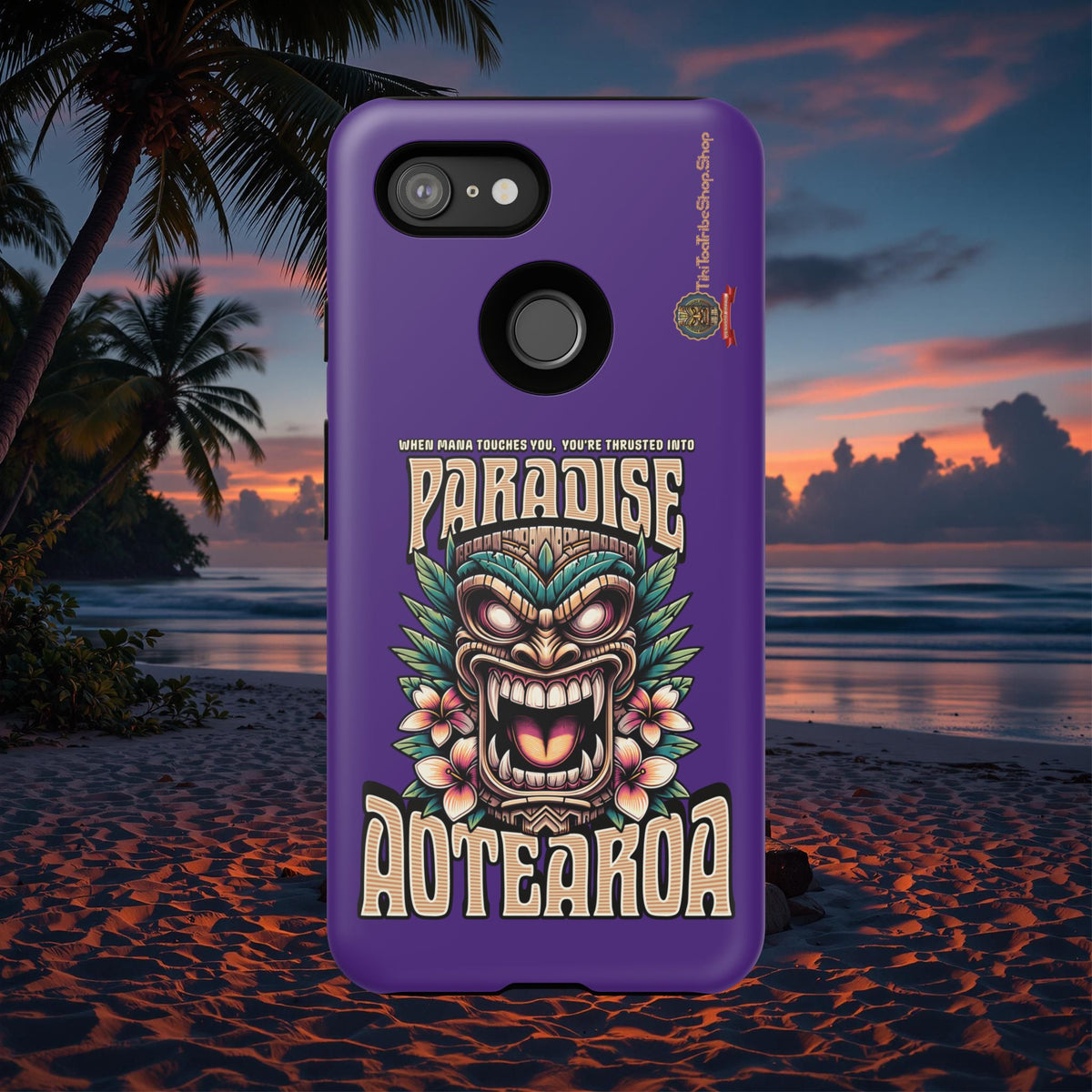 Aotearoa – Tiki Maori &amp; Ancestral Mana Shockproof Case