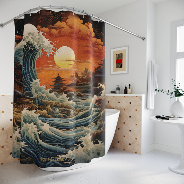 Rideau de Douche Tiki Toa