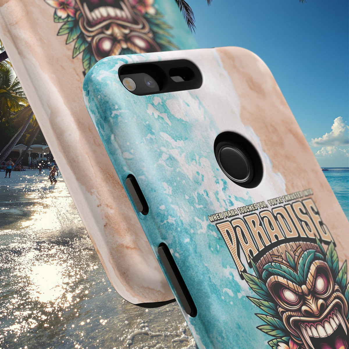Aotearoa – Coque Antichoc Tiki Maori & Mana Ancestral