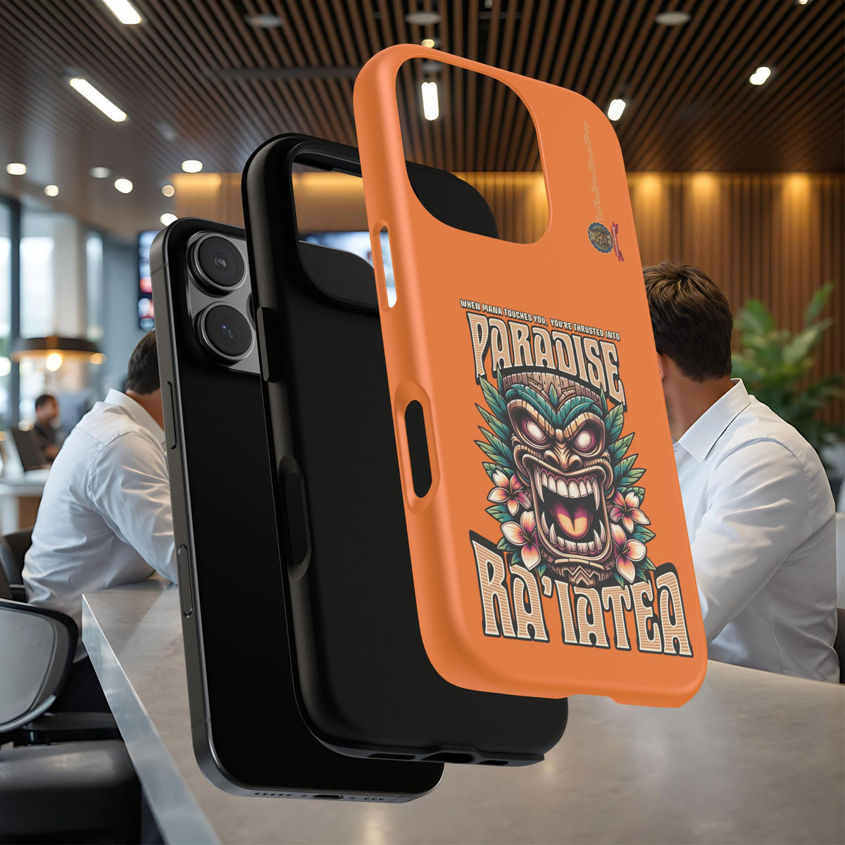 Ra’iatea – Coque Tiki Tribal de Protection Premium