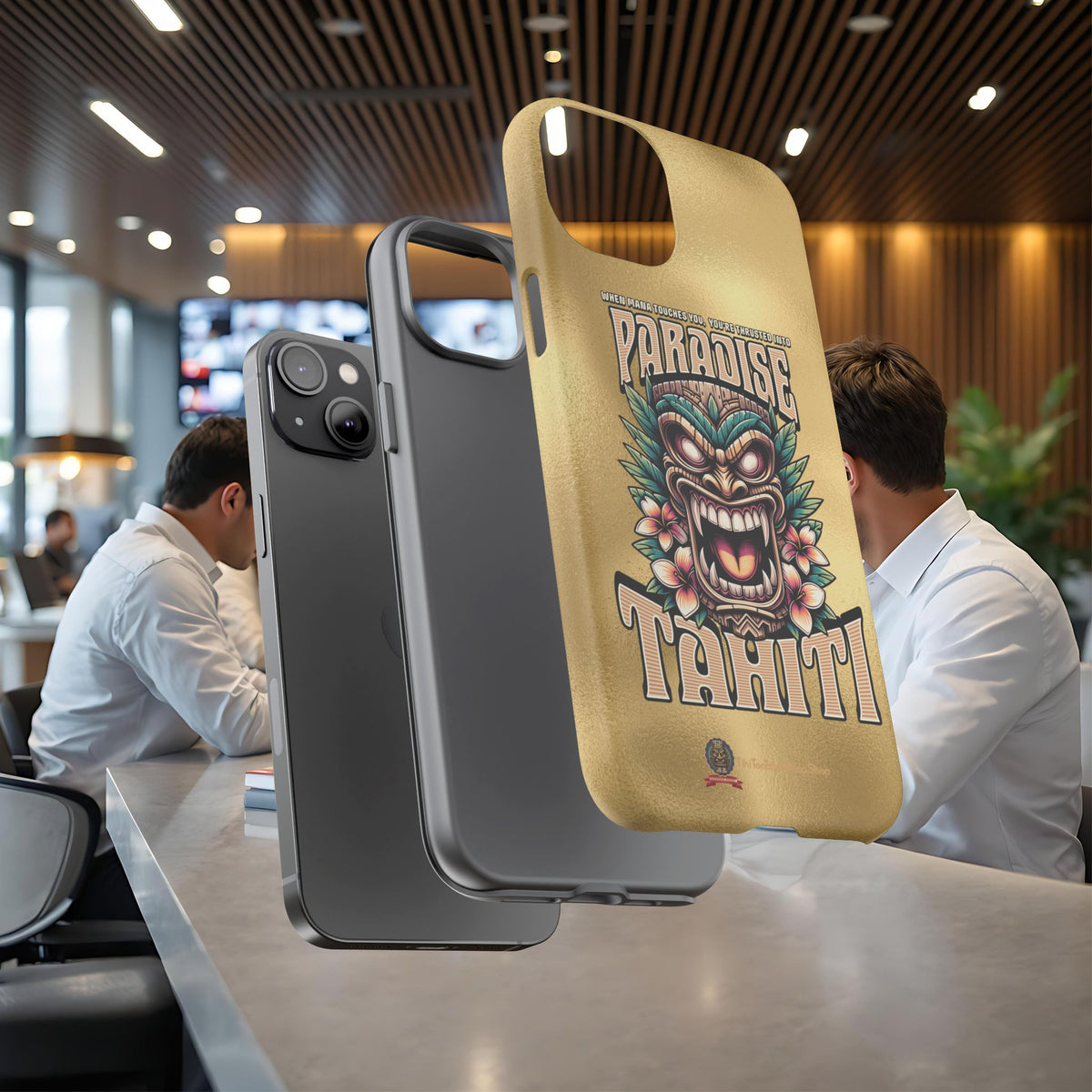 Tahiti – Coque Antichoc Premium Tiki Royal