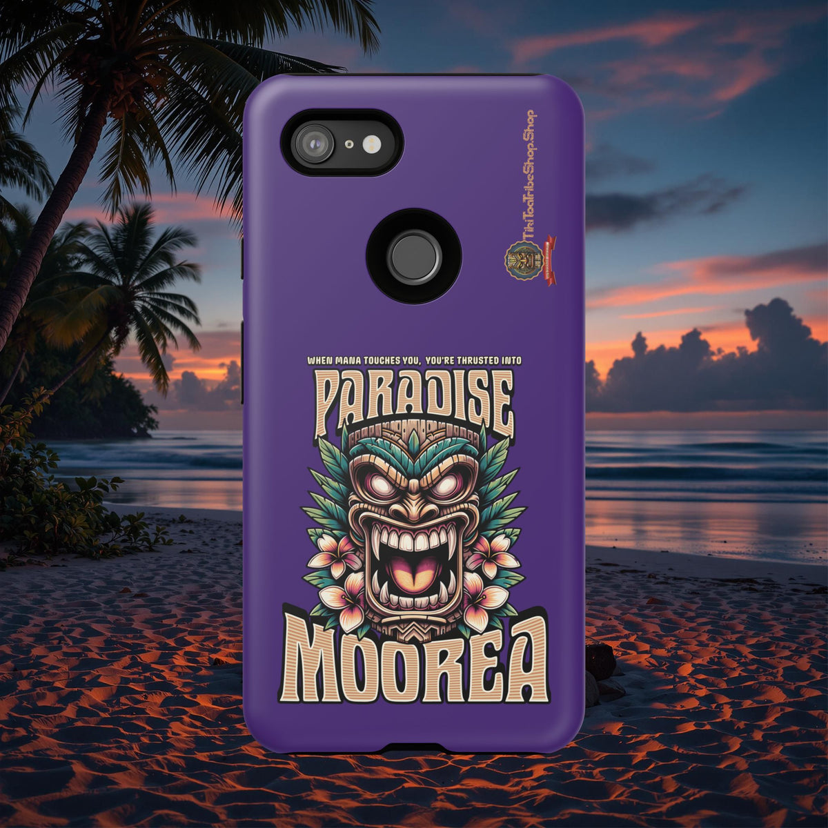 Moorea – Coque Antichoc Premium Tiki Fenua