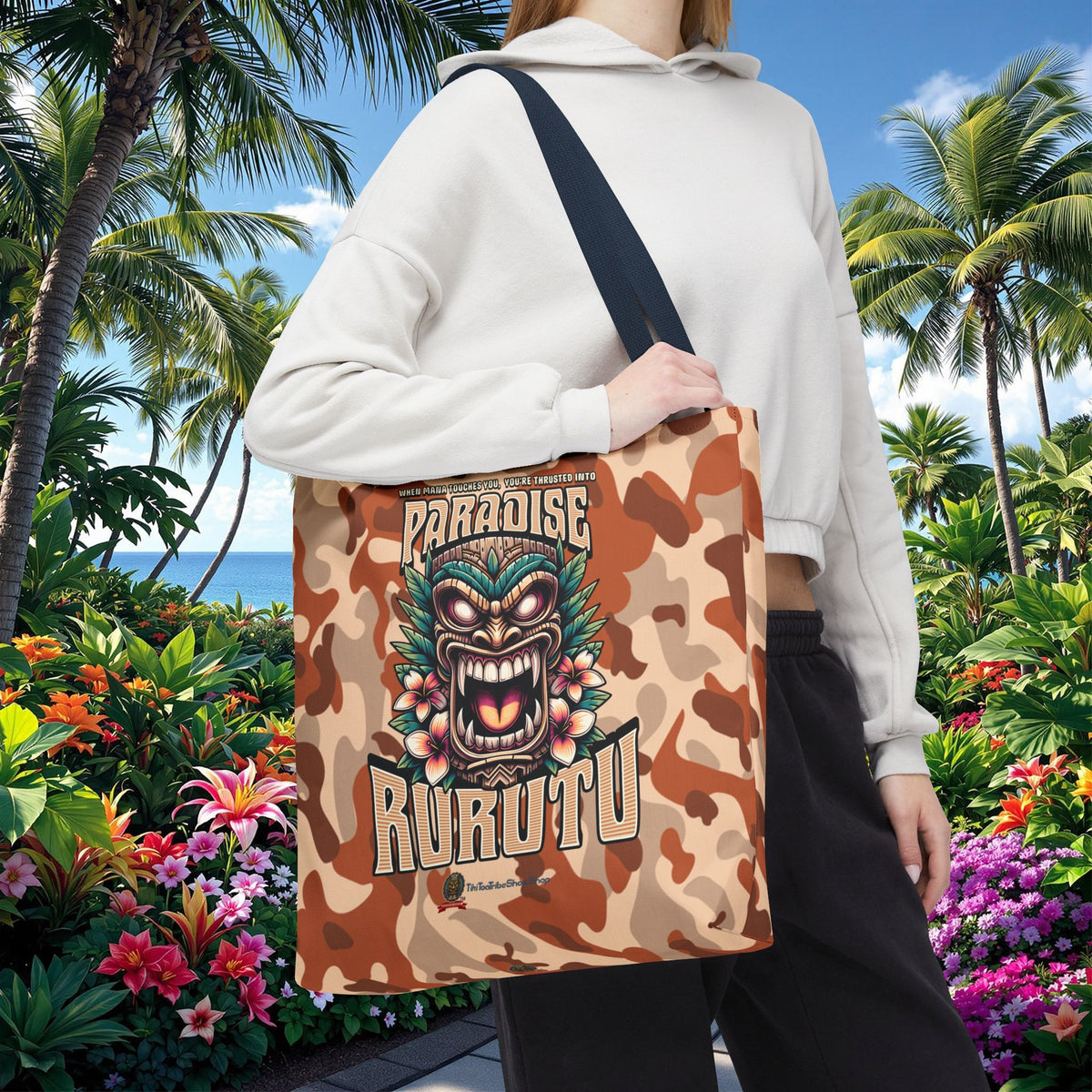 Tote Bag - 'Paradise Rurutu'