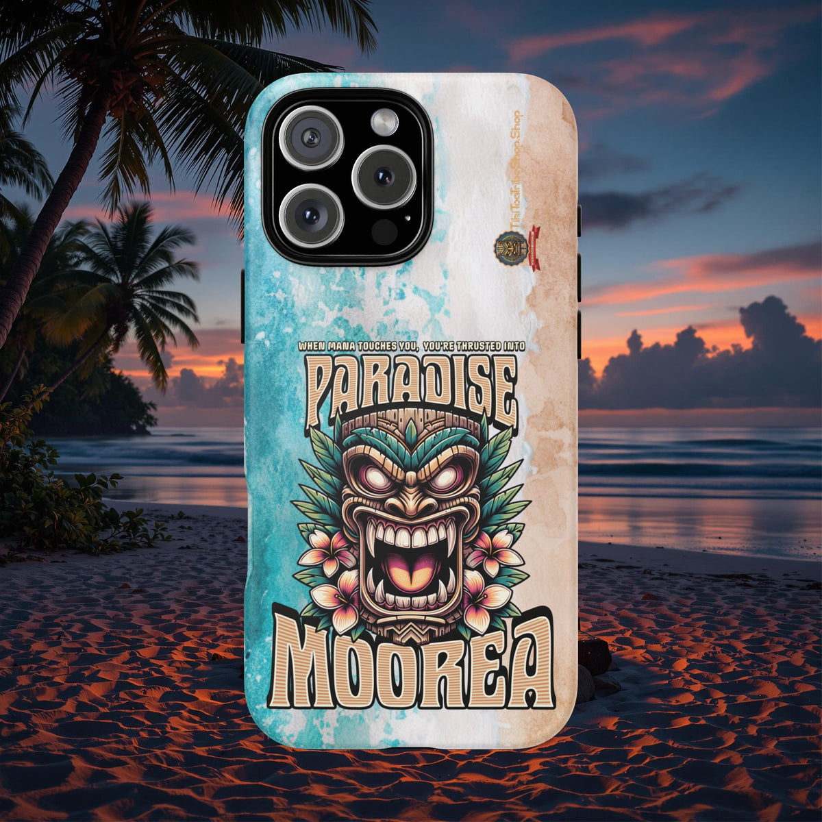 Moorea – Coque Antichoc Premium Tiki Fenua