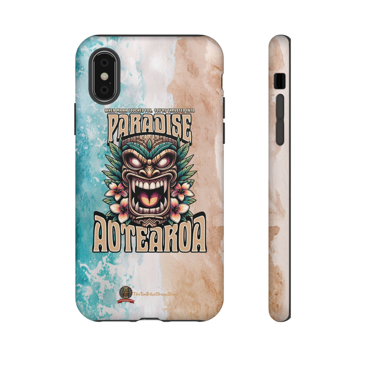 Aotearoa – Coque Antichoc Tiki Maori & Mana Ancestral