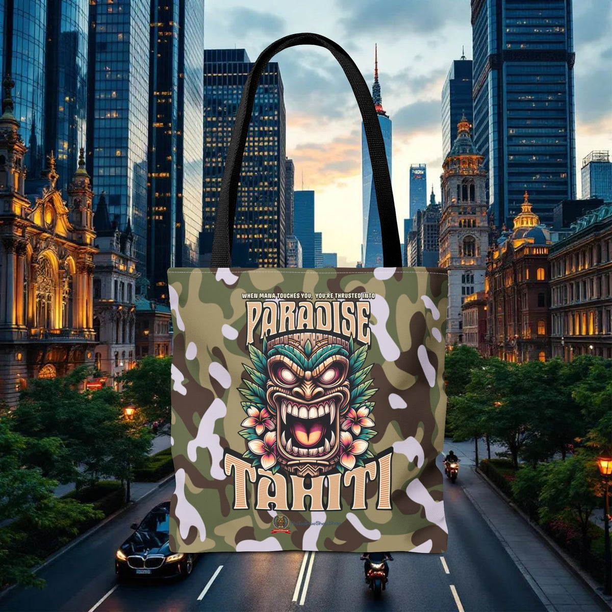 Tote Bag - 'Paradise Tahiti'