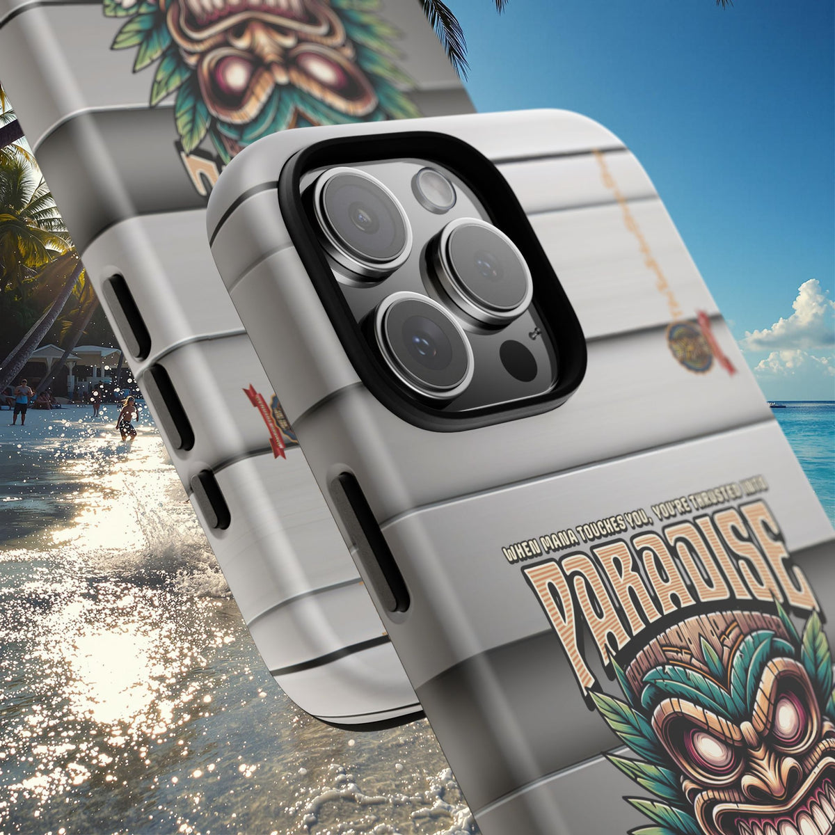 Bora Bora – Coque Antichoc Premium Tiki Élégance