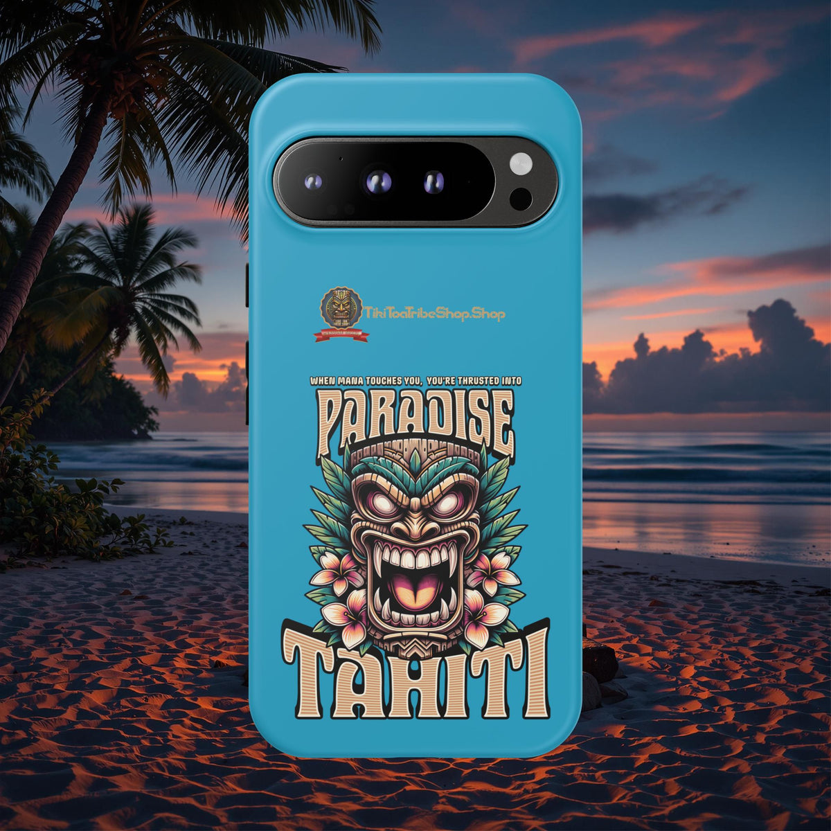 Tahiti – Coque Antichoc Premium Tiki Royal