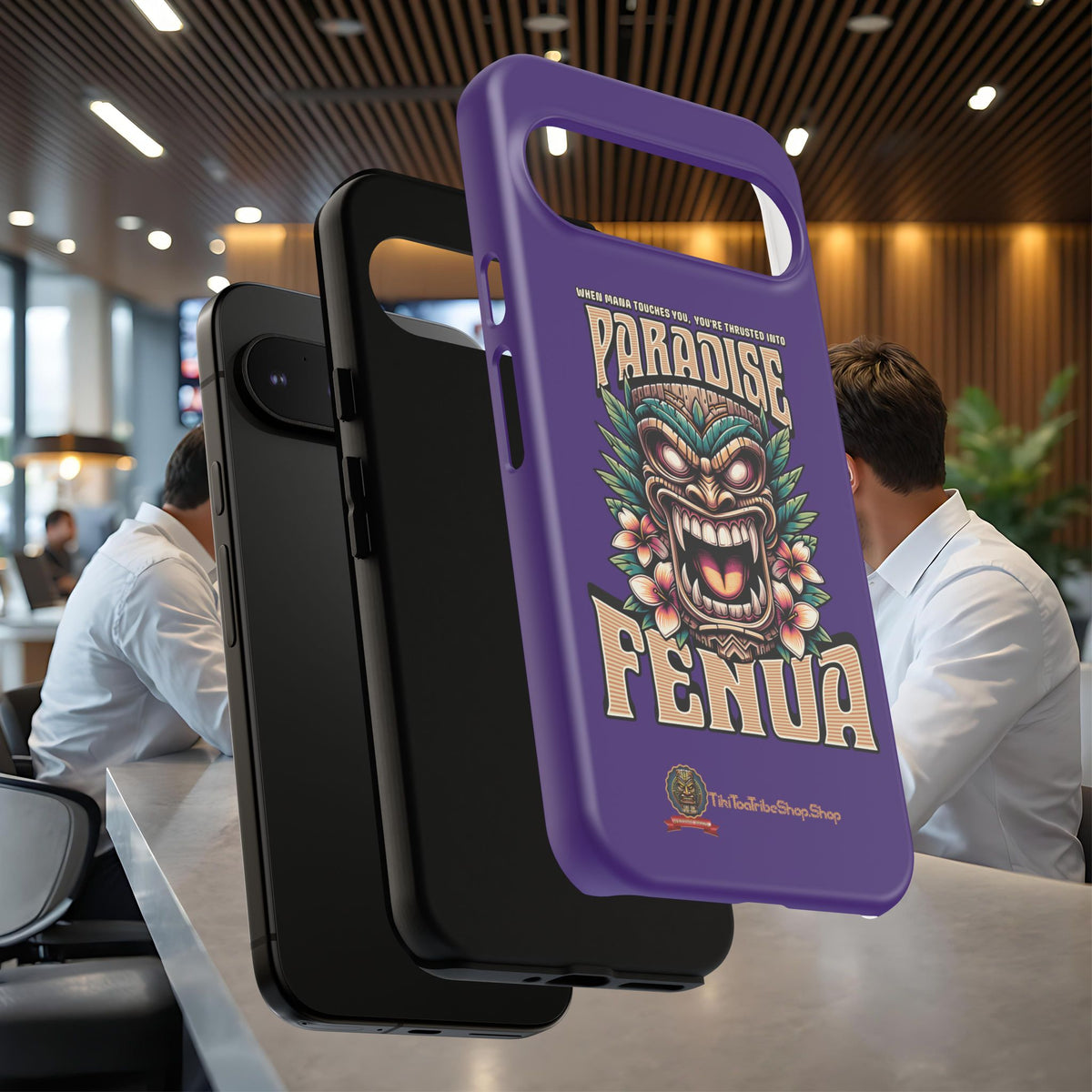 Fenua Guardian – Coque Antichoc Art Polynésien