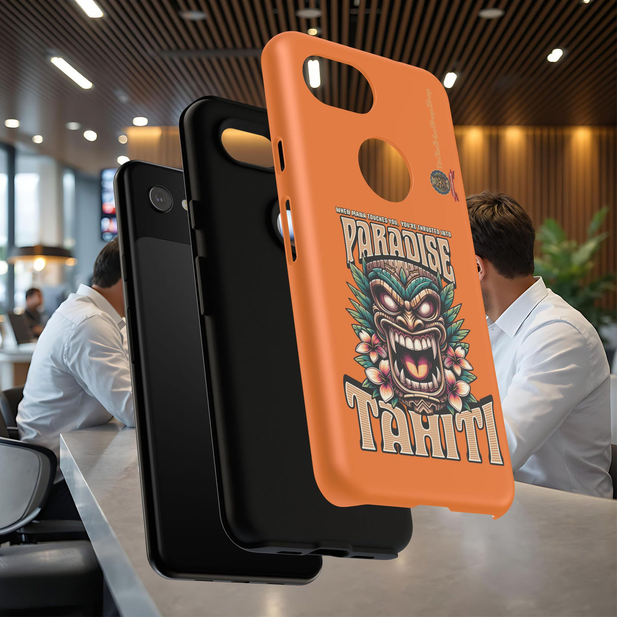 Tahiti – Coque Antichoc Premium Tiki Royal