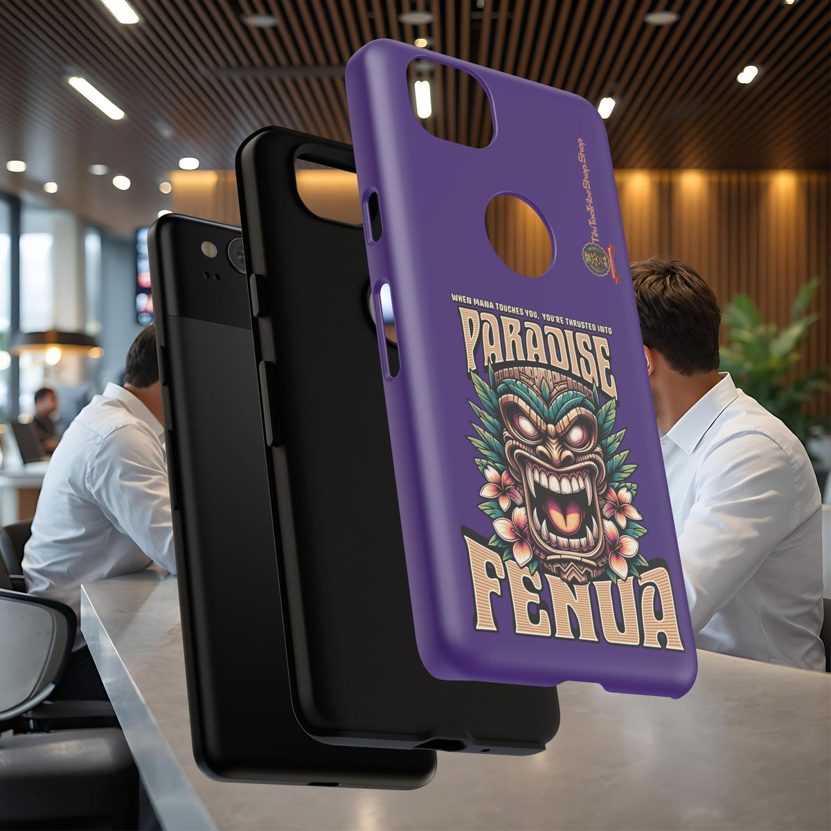 Fenua Guardian – Coque Antichoc Art Polynésien