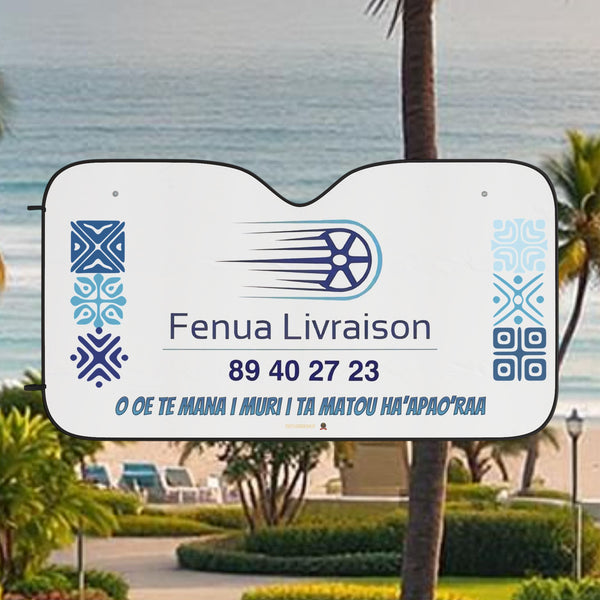 Fenua Sun Shade Delivery "O Oe Te Mana I Muri I Ta Matou Ha'apao'raa"