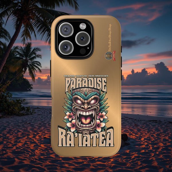 Ra’iatea – Coque Tiki Tribal de Protection Premium