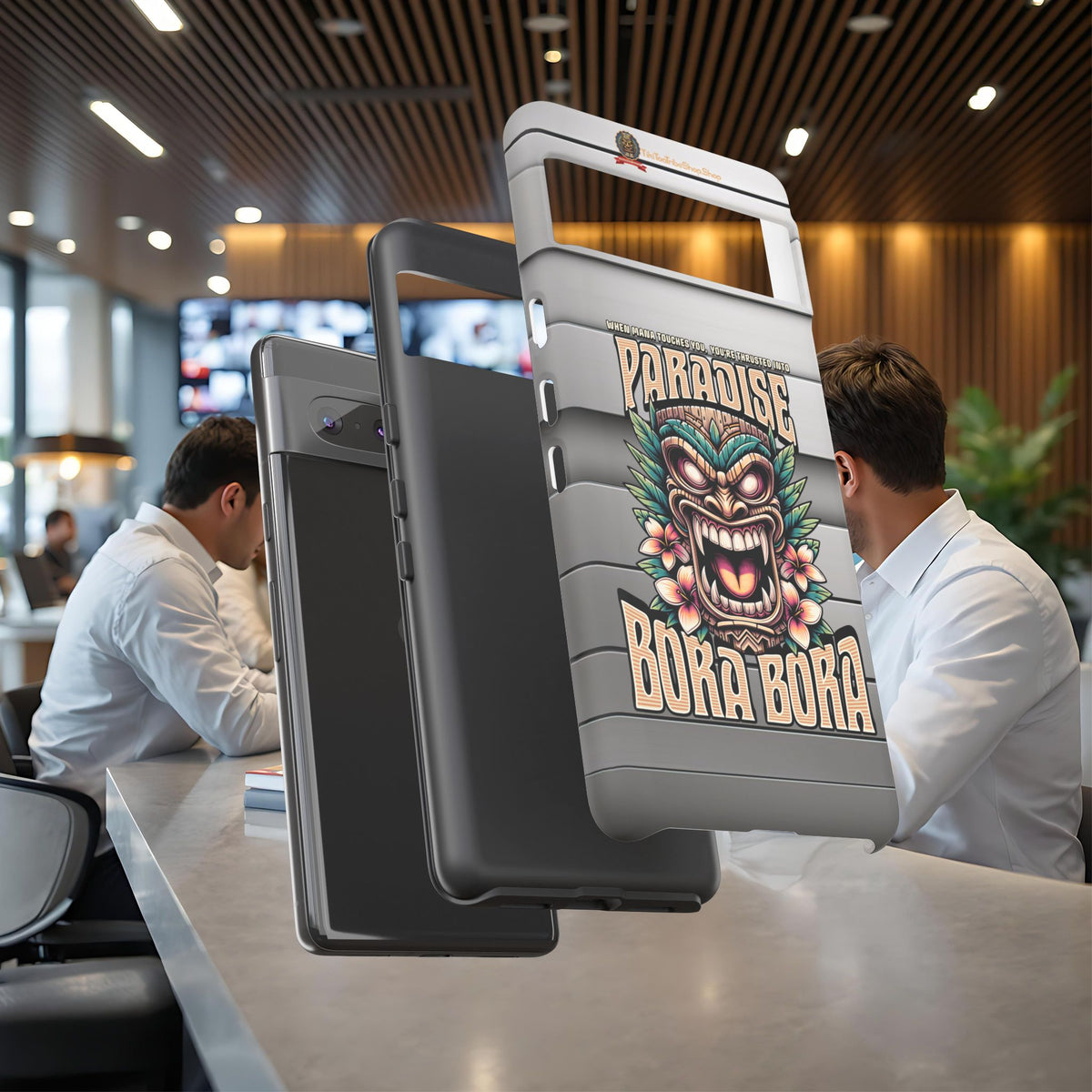 Bora Bora – Coque Antichoc Premium Tiki Élégance