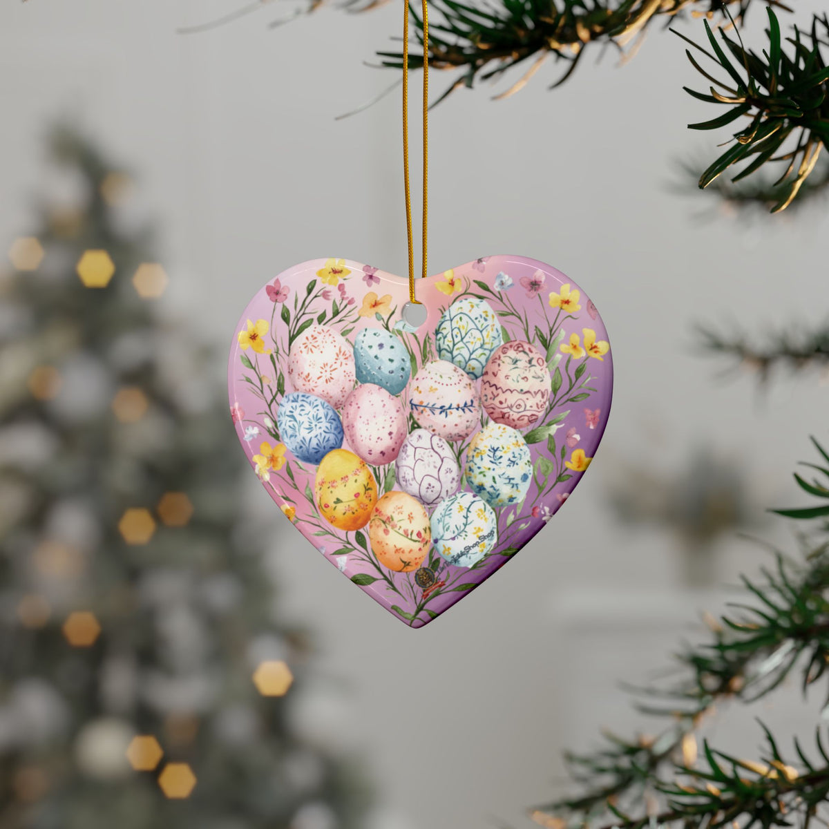 Ornements de Pâques en Céramique