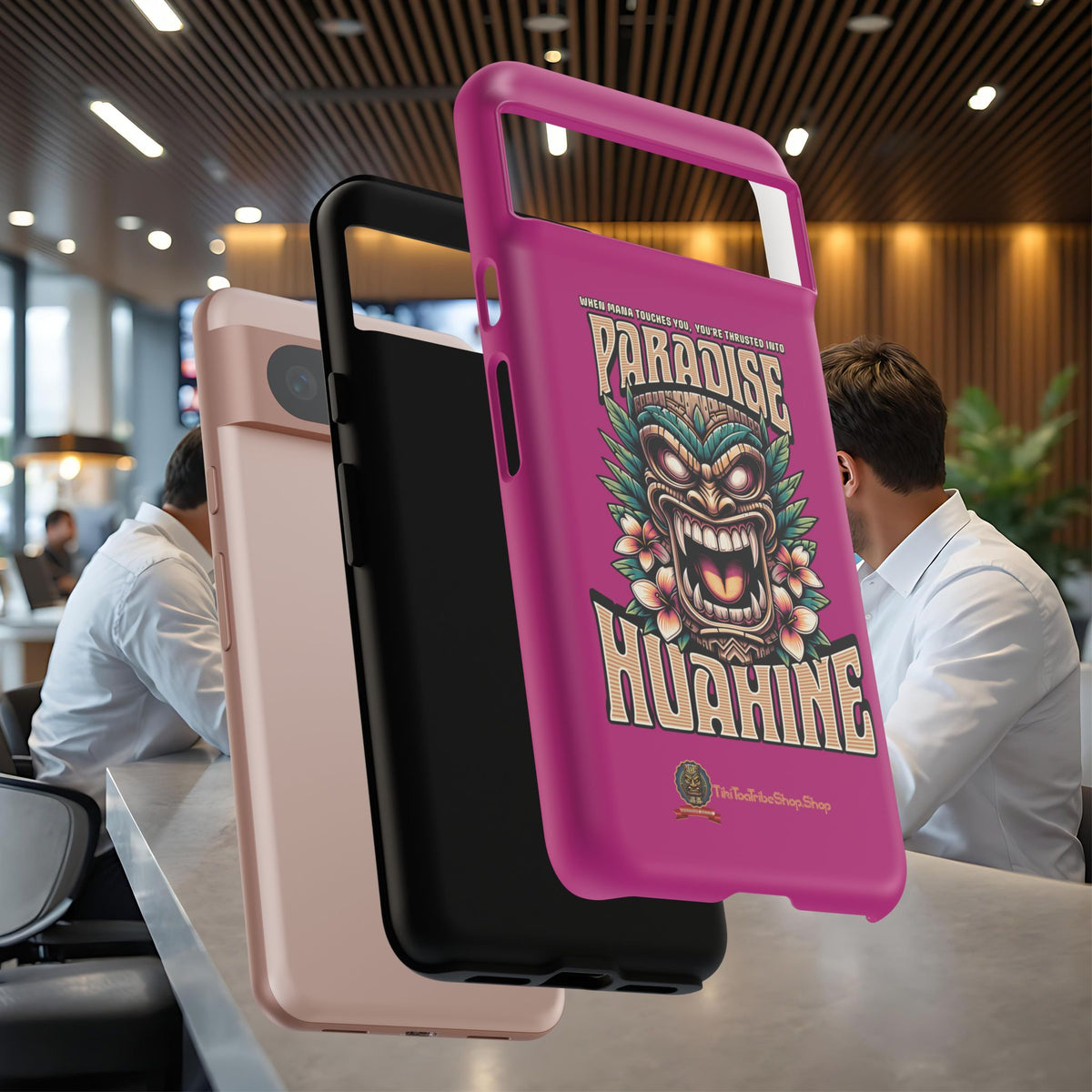 Huahine – Coque Antichoc Premium Tiki Fenua