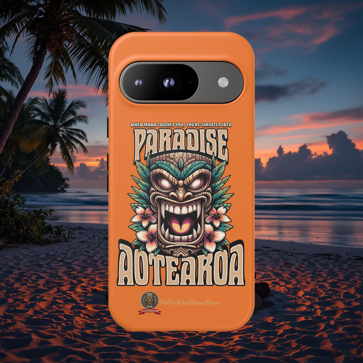 Aotearoa – Coque Antichoc Tiki Maori & Mana Ancestral