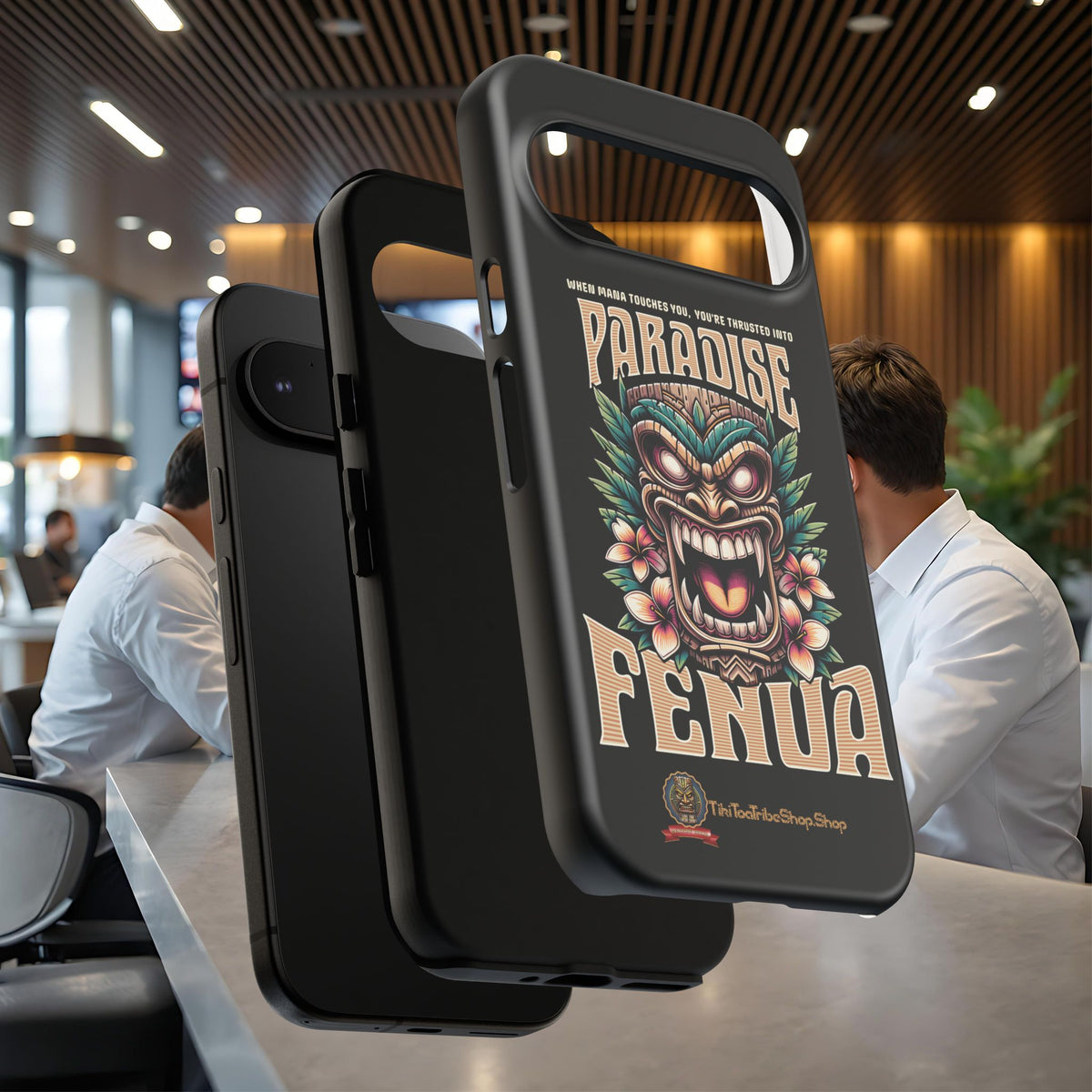 Fenua Guardian – Coque Antichoc Art Polynésien