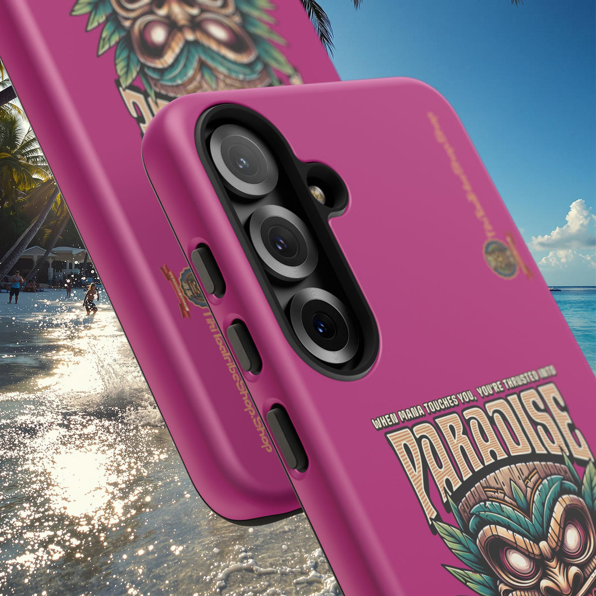 Tahiti – Coque Antichoc Premium Tiki Royal