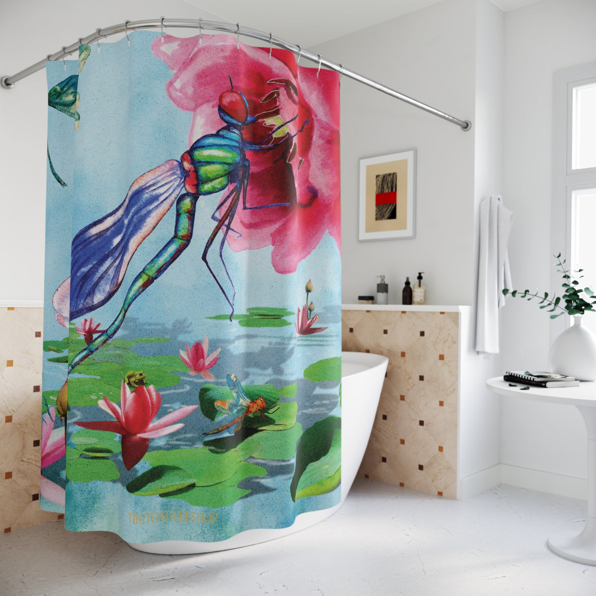 Rideau de Douche Tiki Toa
