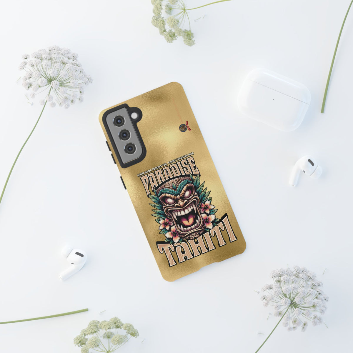 Tahiti – Coque Antichoc Premium Tiki Royal