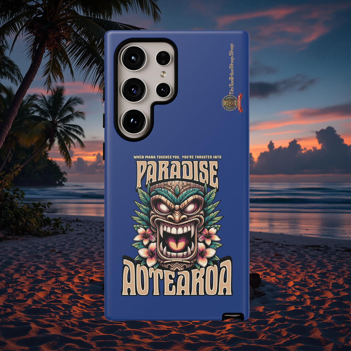 Aotearoa – Coque Antichoc Tiki Maori & Mana Ancestral