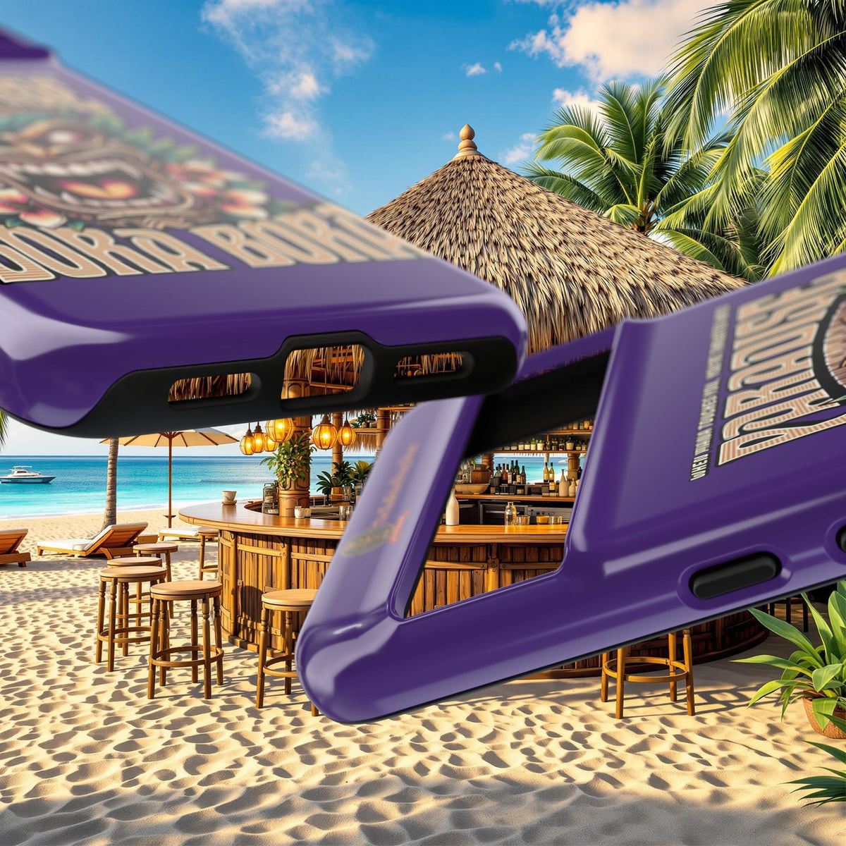 Bora Bora – Coque Antichoc Premium Tiki Élégance