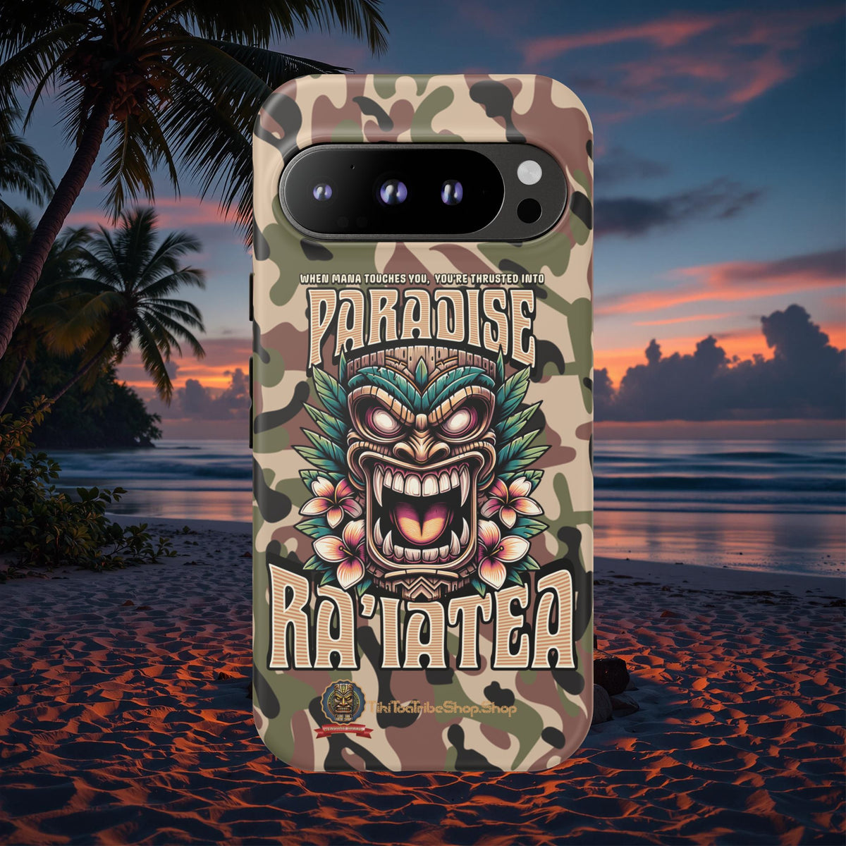 Ra'iatea – Premium Protective Tiki Tribal Case