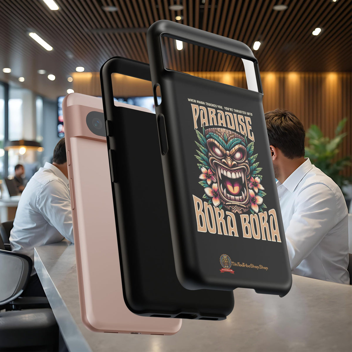 Bora Bora – Premium Tiki Elegance Shockproof Case