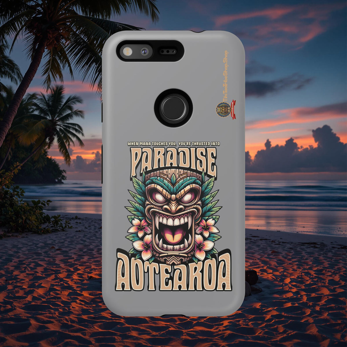 Aotearoa – Coque Antichoc Tiki Maori & Mana Ancestral