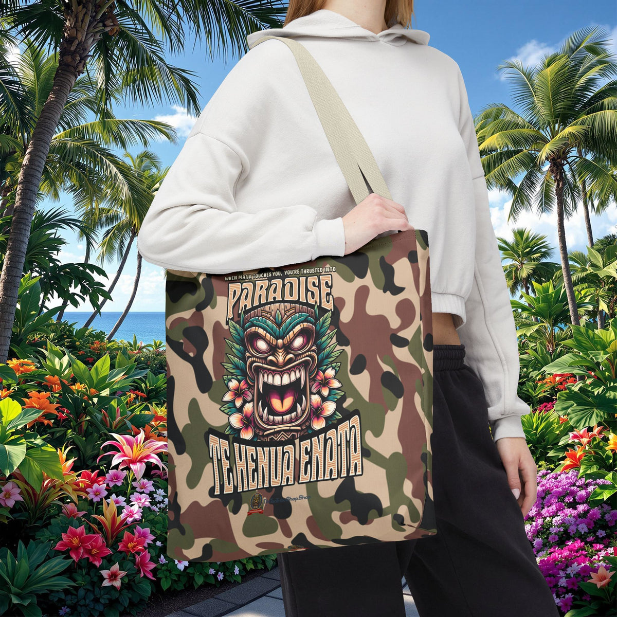 Tote Bag - 'Paradise Te Henua Enata'