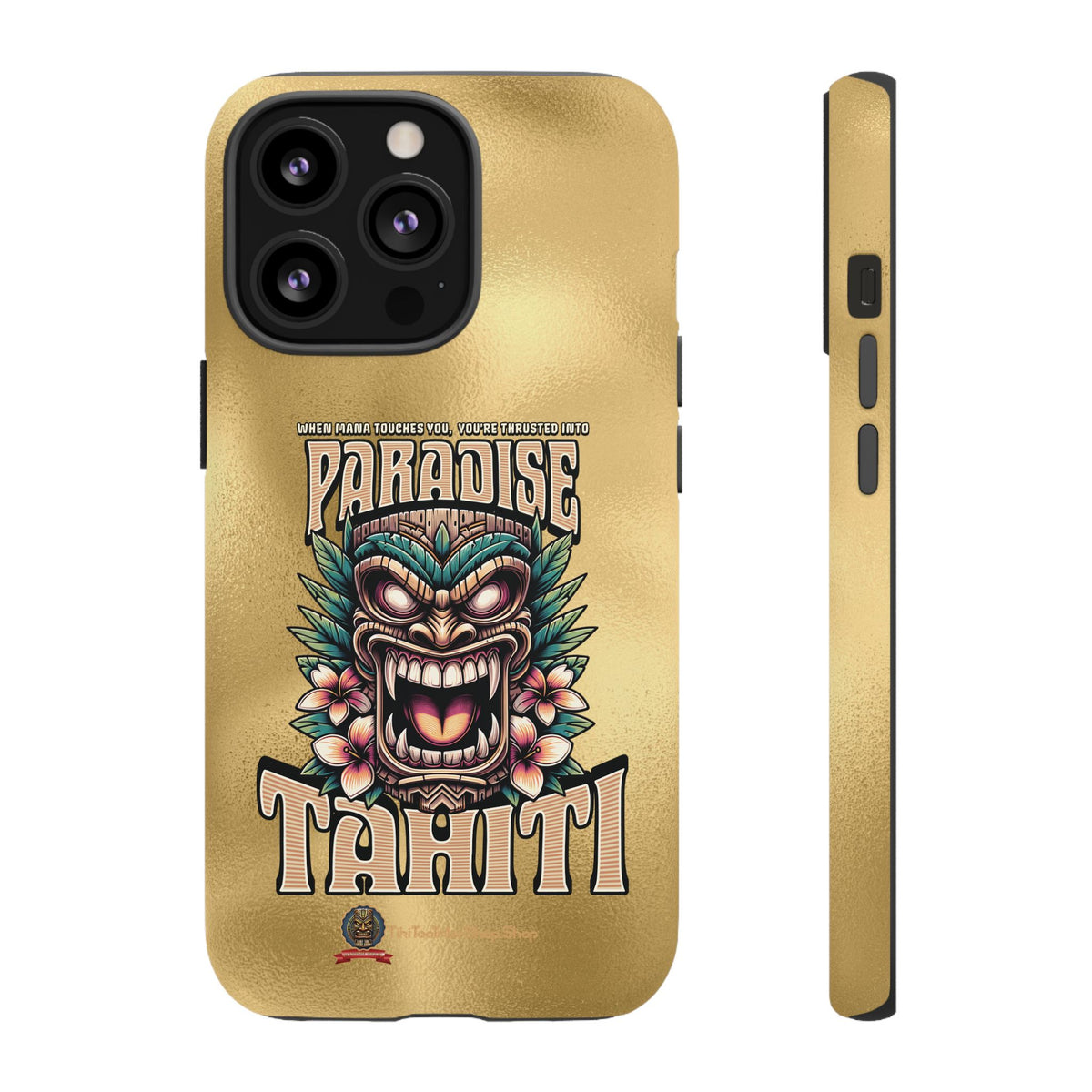 Tahiti – Coque Antichoc Premium Tiki Royal