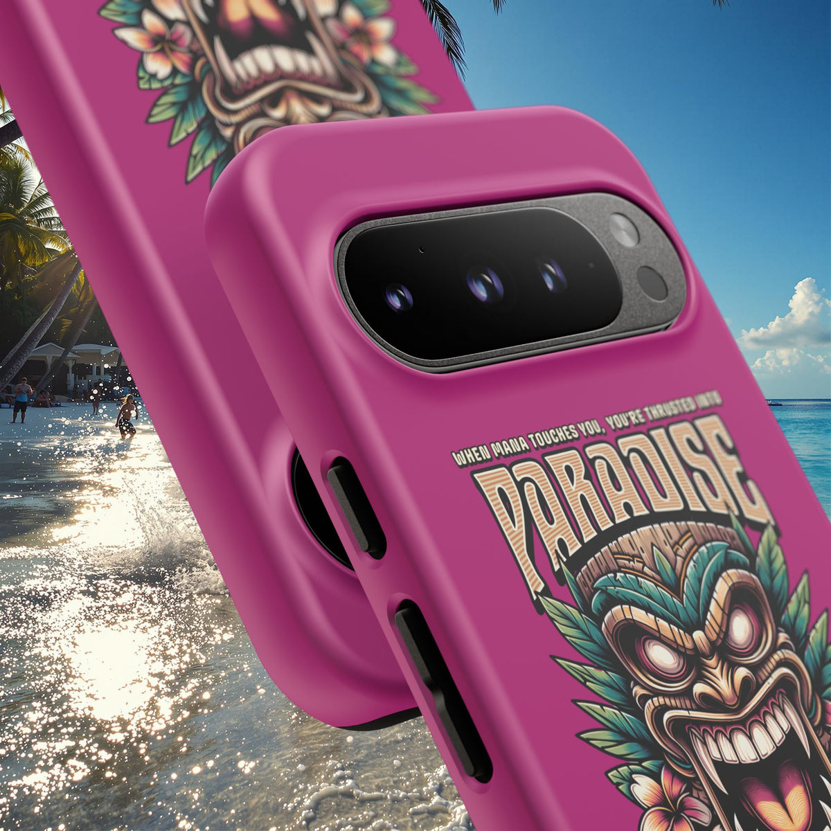Aotearoa – Coque Antichoc Tiki Maori & Mana Ancestral