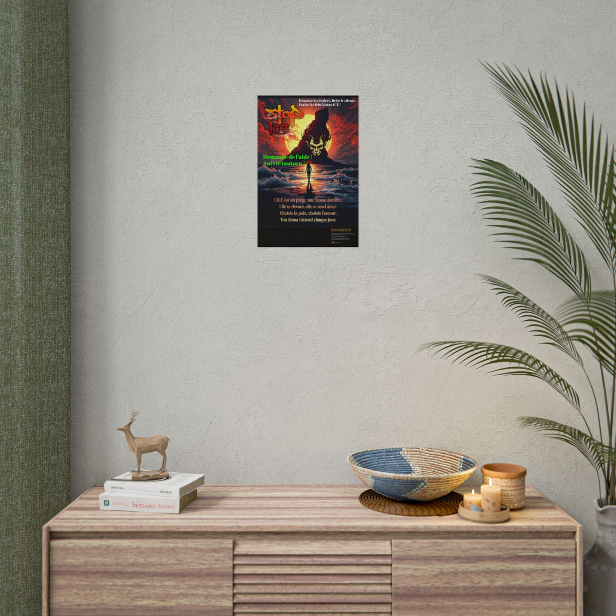 Posters Anti-ICE Polynésie – Affiches de Sensibilisation Contre la Drogue “Paruru i te ora – Brisons les chaînes de l’ICE”