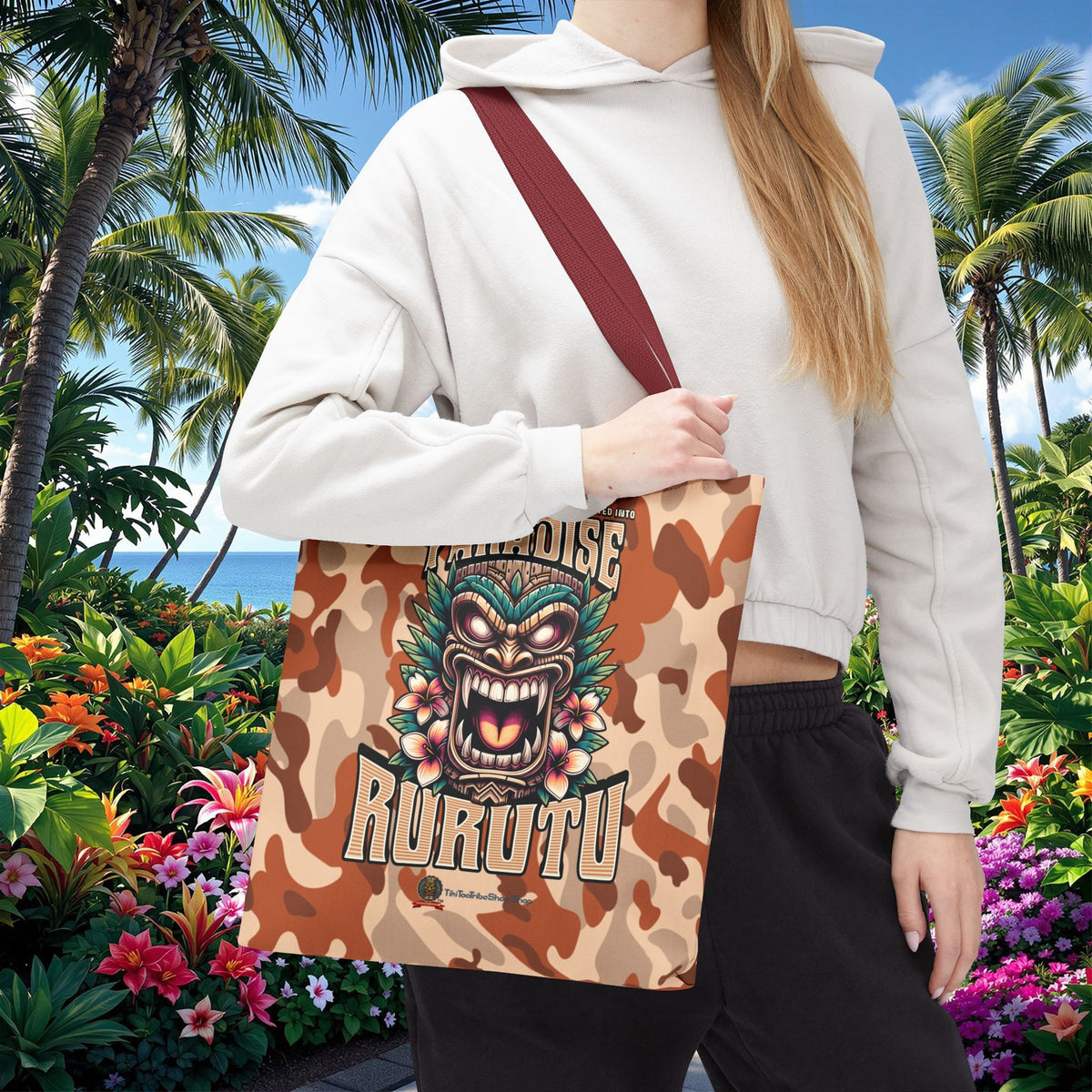 Tote Bag - 'Paradise Rurutu'