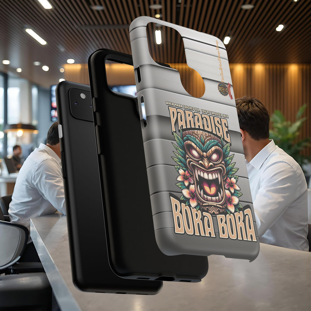 Bora Bora – Coque Antichoc Premium Tiki Élégance