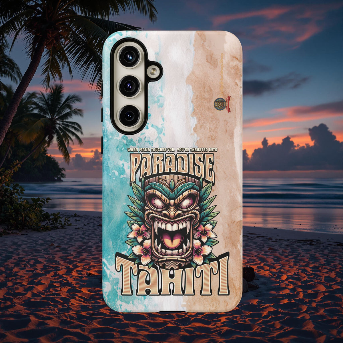 Tahiti – Coque Antichoc Premium Tiki Royal