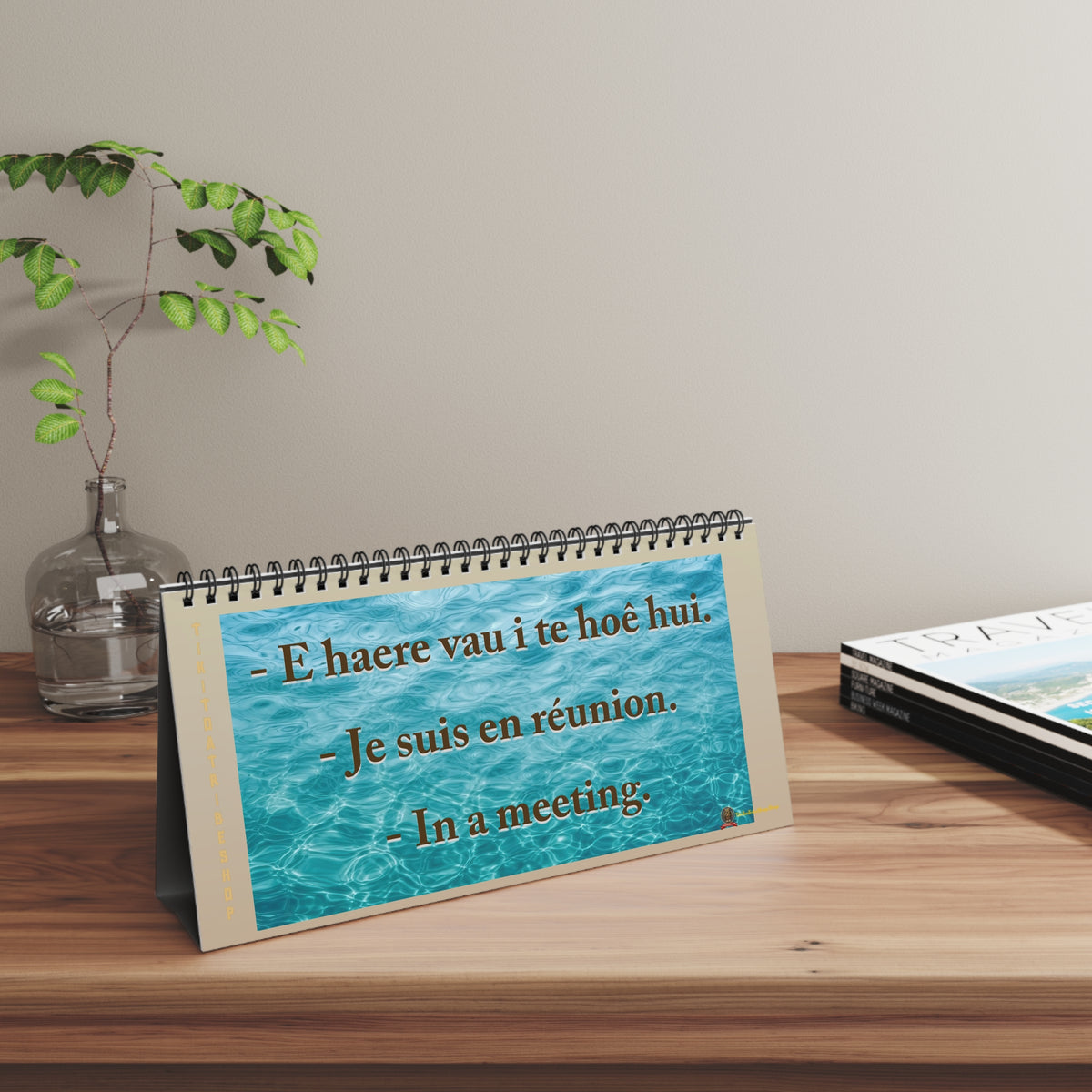 Statut de Bureau "E HAERE VAU I TE HOÊ HUI" - Votre Signal de Tranquillité Multilingue !