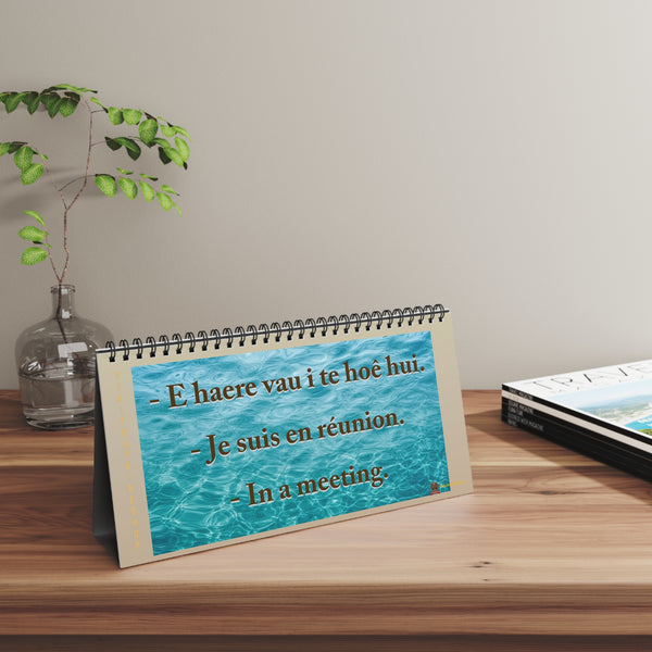 Statut de Bureau "E HAERE VAU I TE HOÊ HUI" - Votre Signal de Tranquillité Multilingue !