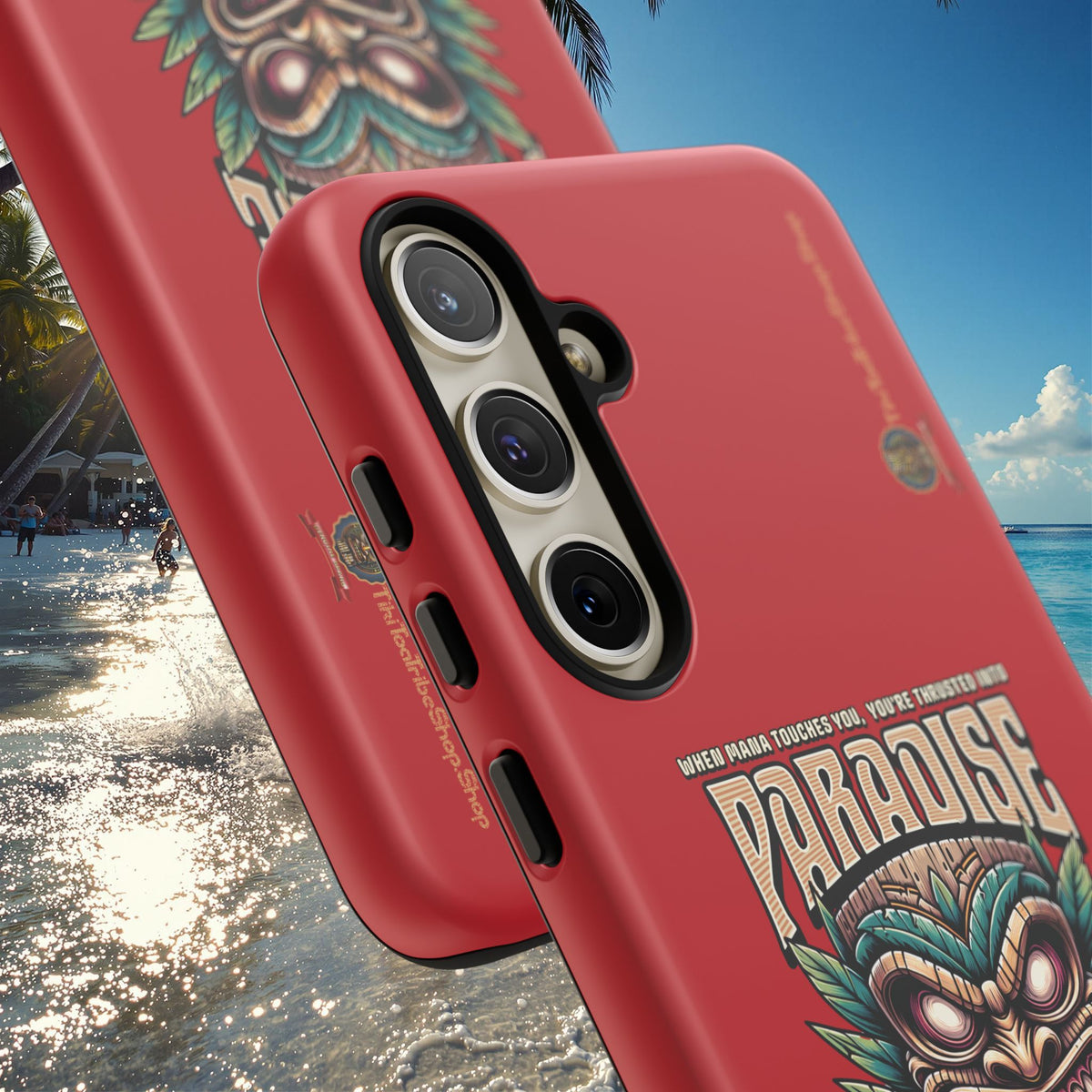 Te Henua Enata – Coque Antichoc Tiki Ancestral & Puissant
