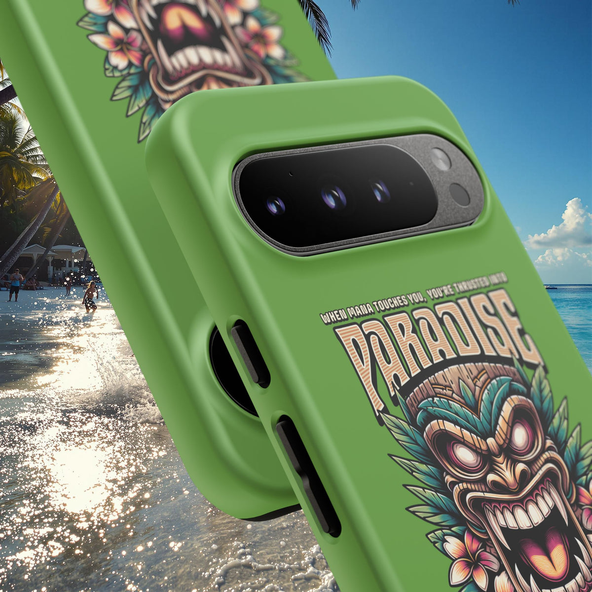 Bora Bora – Coque Antichoc Premium Tiki Élégance