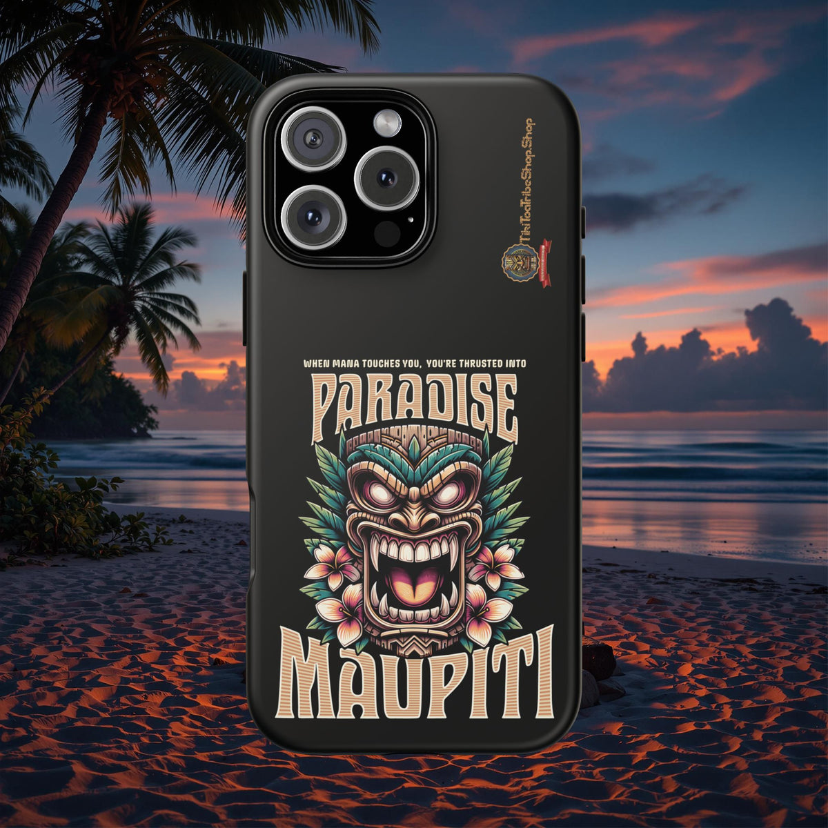 Maupiti Spirit – Coque Tiki Sauvage & Tropicale