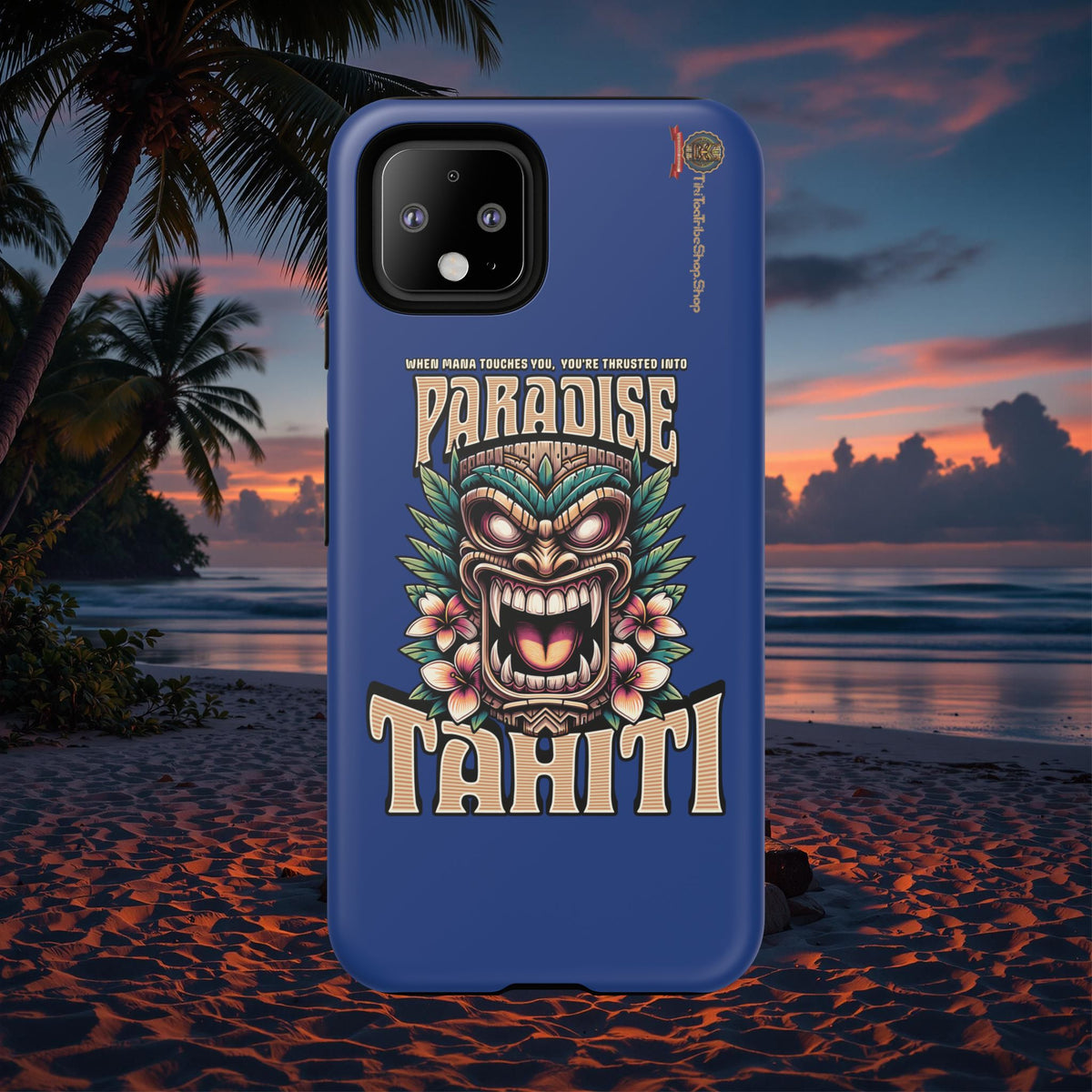 Tahiti – Coque Antichoc Premium Tiki Royal