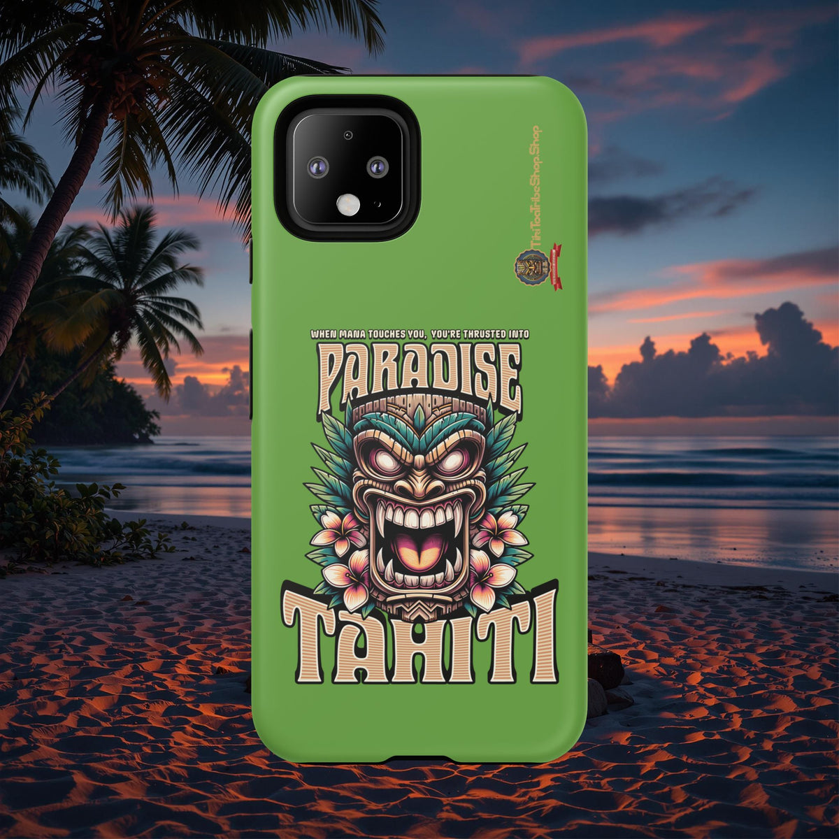 Tahiti – Coque Antichoc Premium Tiki Royal