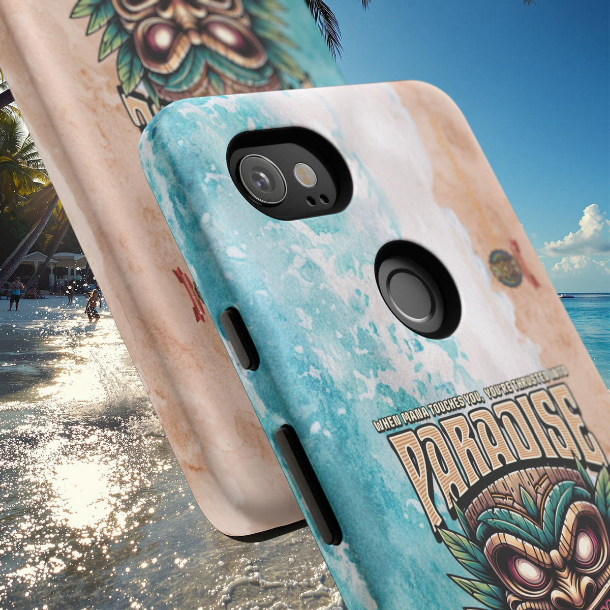 Huahine – Coque Antichoc Premium Tiki Fenua