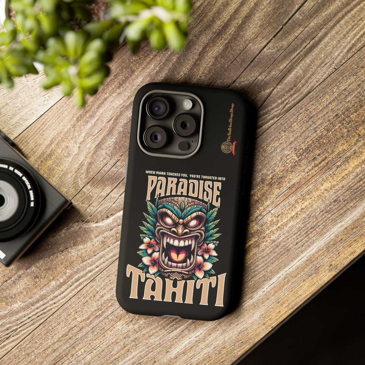 Tahiti – Coque Antichoc Premium Tiki Royal